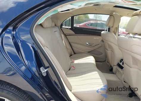 2015 Mercedes-Benz S 550 4Matic из США, поврежденный, VIN WDDUG8FB8FA149916